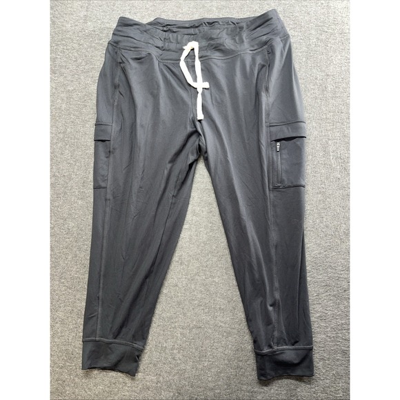 Alpine design‎ women's size XXL charcoal leggings training dark gray - Picture 1 of 9